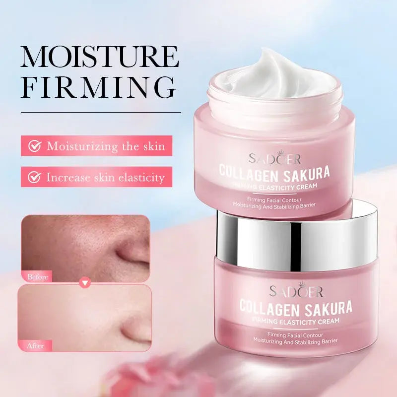 Crema Facial Sakura Colágeno Reafirmante (50g) – Hidratación y Juventud para tu Piel