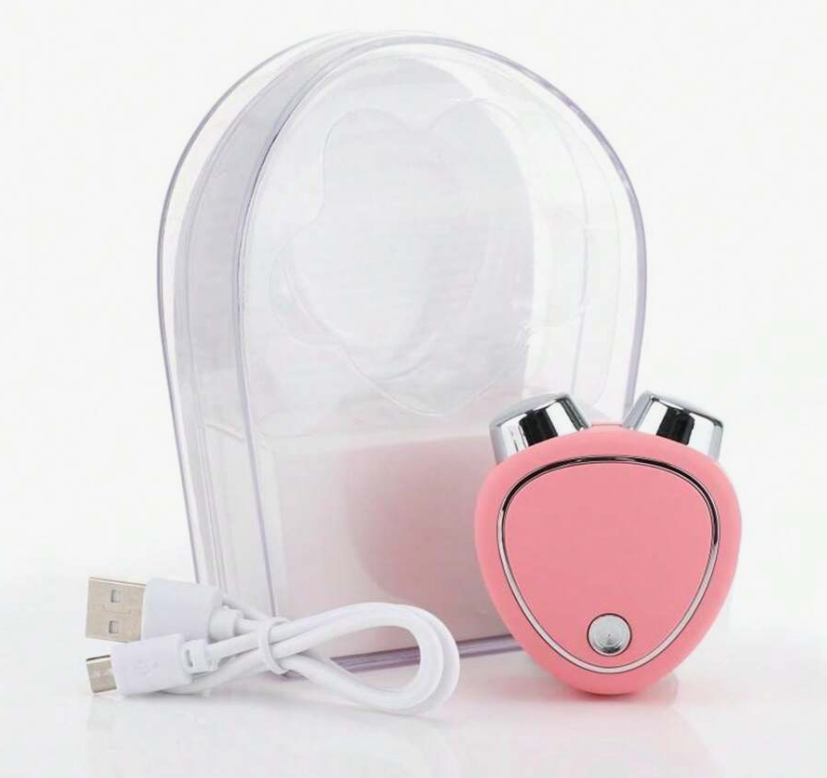 Mini masajeador facial portátil de microcorriente