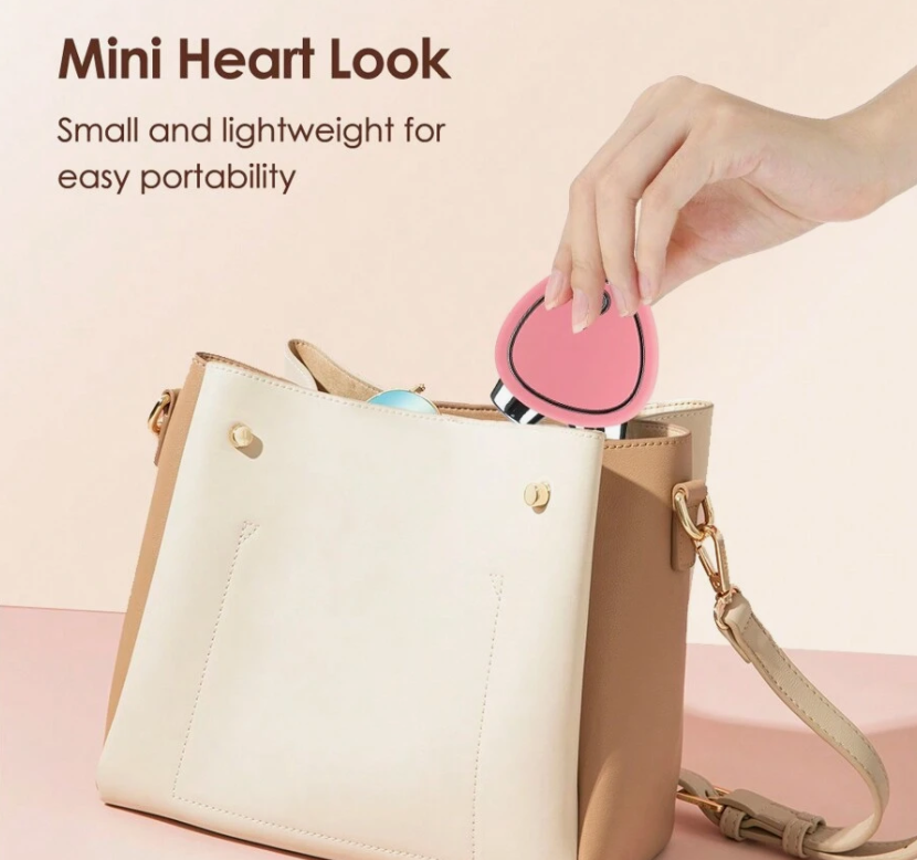 Mini masajeador facial portátil de microcorriente