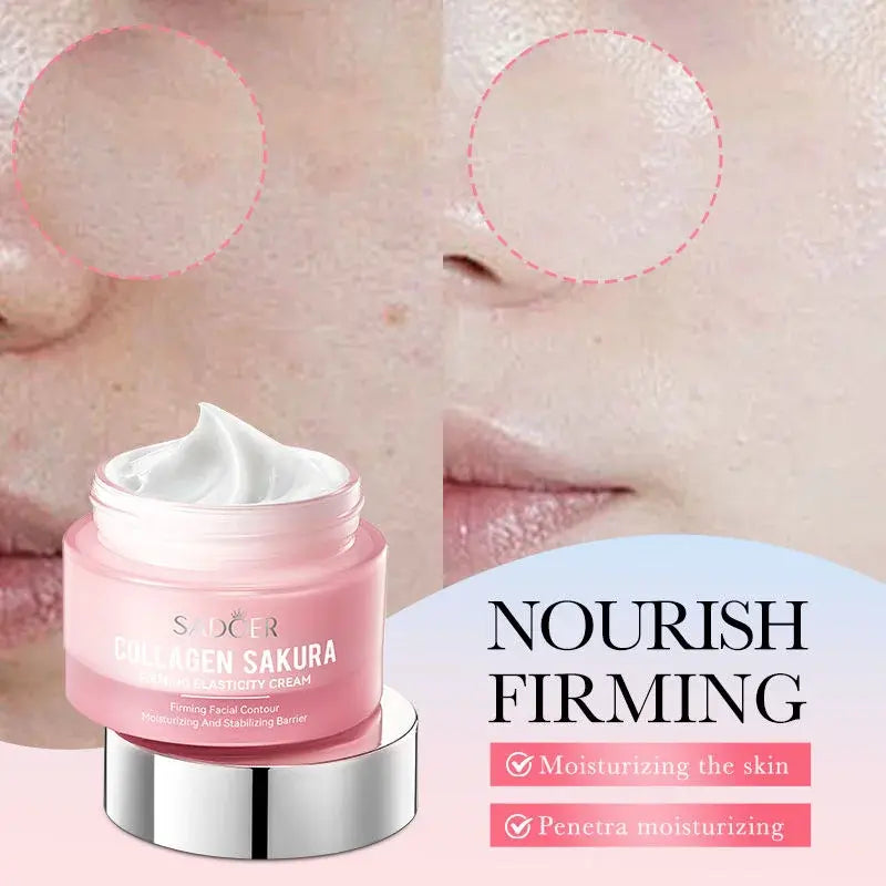 Crema Facial Sakura Colágeno Reafirmante (50g) – Hidratación y Juventud para tu Piel