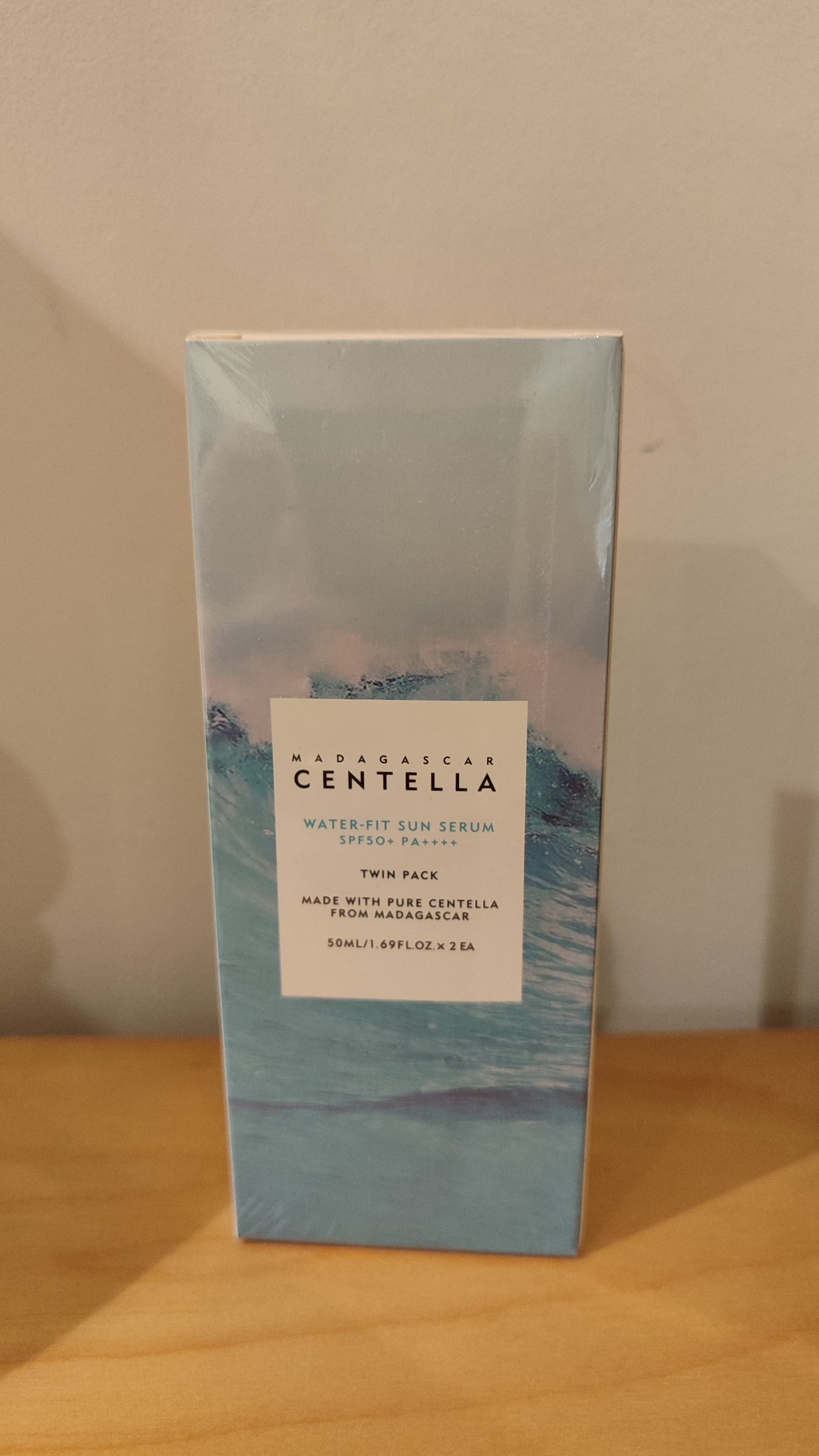 Crema solar centella de Madagascar, Pack de dos.